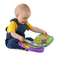 Fisher-Price - Livre Interactif Comptines - Livre bébé - 6 mois et + CDH39(m-5)