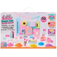 L.O.L. Surprise - Maison de poupée Squish Sand - Sable magique réutilisable - Pour poupées 7,5 cm(m-2)