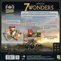 Repos Production | 7 Wonders - Nouvelle version | Unbox Now | Jeu de société | a partir de 10 ans | 3 a 7 joueurs | 30 minutes(m-2)
