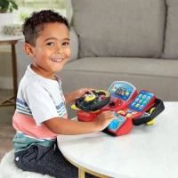 Simulateur de conduite pour enfant - VTECH Super Console Turbo Pilote - Écran couleur et 20 jeux inclus(m-5)