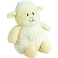JEMINI Peluche bouillotte Mouton - A chauffer au micro-ondes micro perles d'argile +/- 19 cm(m-1)