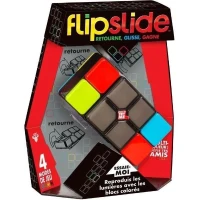 Flipslide - MOOSE TOYS - Jeu électronique de combinaison de lumiere, avec piles incluses(m-1)