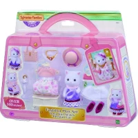 SYLVANIAN FAMILIES - 5461 - La valisette de mode et grande soeur chat persan - Le village(m-2)
