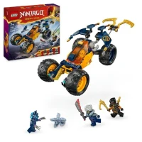 LEGO NINJAGO 71811 Le Buggy Tout-Terrain Ninja d'Arin, Set avec Dragon et 4 Minifigurines(m-1)