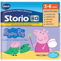 VTECH - Jeu Éducatif Storio - Peppa Pig(m-1)