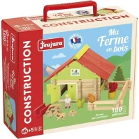 JEUJURA Ferme avec animaux - 100 pieces(m-1)