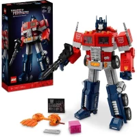 LEGO ICONS™ 10302 Optimus Prime, Figurine Autobot Robot de Transformers, Maquette Camion, Adulte(m-1)