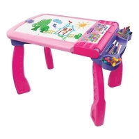 Chevalet Interactif 3 en 1 VTECH - Rose - Pour Fille - A partir de 3 ans(m-2)