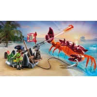 PLAYMOBIL 71532 Pirate et crabe géant, Les Pirates, 26 pieces, Des 4 ans(m-2)