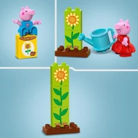 LEGO DUPLO 10431 Le Jardin et la Cabane dans l'Arbre de Peppa Pig - Jouet Créatif(m-3)