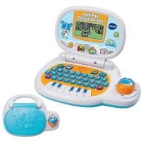 Ordinateur Éducatif Enfant VTECH P'tit Genius Ourson Bleu - Multicolore - Mixte - 24 mois - 2 ans(m-2)