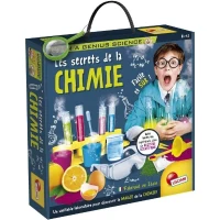 Laboratoire chimie - LISCIANI - I'm a Genius - Secrets de la chimie - 50 expériences - Matériel complet - Activités sûres(m-1)