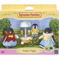 Poupée - SYLVANIAN FAMILIES - La famille Pingouin - Blanc - Multicolore - Modele 5694(m-1)
