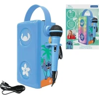 Lexibook - Enceinte Bluetooth Stitch avec micro - Effets lumineux multicolores - Des 3 ans - Port de carte SD/TF - Des 3 ans(m-4)