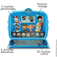 Ordinateur Tablette Éducatif VTECH - Pat Patrouille - Convient aux Enfants de 3 Ans et Plus - Bleu(m-3)