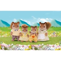 Famille écureuil roux - SYLVANIAN FAMILIES - Personnage miniature - Mixte - A partir de 3 ans(m-1)