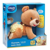 VTECH BABY - Ourson, 1,2,3 Suis-Moi - Brun(m-4)