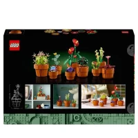 LEGO Icons 10329 Les Plantes Miniatures, Collection Botanique 9 Plantes  Artificielles avec des Fleurs, Décoration d'Intérieur(m-6)