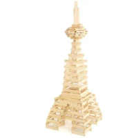 Jeu de construction en bois - JEUJURA - TECAP 3XL - 200 planchettes - Mixte - A partir de 4 ans(m-4)