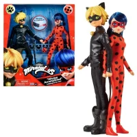 Pack de 2 Poupées mannequin 26 cm Miraculous Ladybug - Revivez les aventures de Ladybug et Chat Noir(m-1)