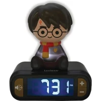 Réveil veilleuse digital LEXIBOOK - Harry Potter - 3D lumineux et sonore - Noir - Enfant(m-1)