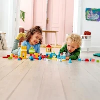 LEGO 10914 DUPLO La boîte de briques deluxe, Jeu de Construction avec Rangement, Jouet éducatif pour bébés de 1 an et demi(m-4)