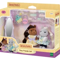 SYLVANIAN FAMILIES - Les amis poney et leurs kits de coiffure(m-6)