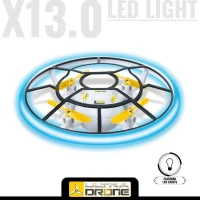 MONDO MOTORS - Drone radiocommandé - Effets lumineux - Ultradrone X13 LED Light - Diametre 13cm(m-2)