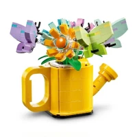 LEGO 31149 Creator 3en1 Les Fleurs dans l'Arrosoir, Jouet pour Enfants, avec Arrosoir, Bouquet de Fleurs et 2 Oiseaux(m-3)