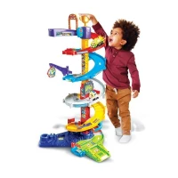 VTECH - Tut Tut Bolides - Méga Circuit Spirales 2 en 1 (+ Titouan, Fou du Volant)(m-2)
