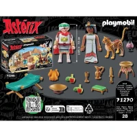 PLAYMOBIL 71270 César et Cléopâtre, Astérix, Personnages,  Des 5 ans(m-3)