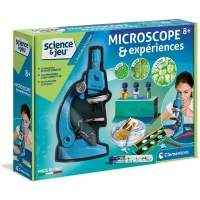 Clementoni - Sciences et Jeu - Super Microscope Professionnel - 8 ans et +(m-1)