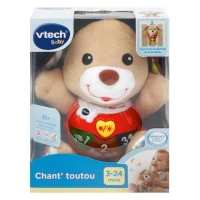 VTECH BABY - Peluche Interactive Enfant - Chant'toutou Brun(m-2)