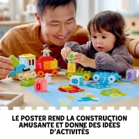 LEGO 10954 DUPLO Le train des chiffres - Apprendre a compter Jeux éducatif 1.5 an, Cadeau Jouet Bébé OU Set d'apprentissage(m-6)