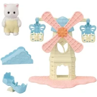 Figurines miniatures - SYLVANIAN FAMILIES - Le moulin des bébés - Intérieur - Rose - 3 ans(m-2)