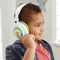 Casque audio interactif pour enfants - VTECH - Kidi Audio Max - Réglage du volume sonore - Livret imagé inclus(m-2)
