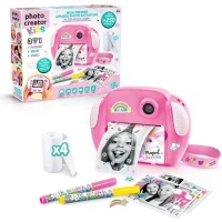 PHOTO CREATOR - Appareil Photo a impression instantanée Junior - Theme Licorne - CLK 013 - Canal Toys(m-1)