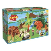 Jouet de construction Dinoland - Abrick - ECOIFFIER - A partir de 18 mois(m-4)