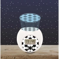 Réveil projecteur édition Football LEXIBOOK - Design 100% foot avec projection d'un ballon en 3 couleurs(m-3)