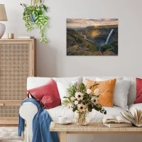 Ravensburger-Puzzle 1000p-La cascade Háifoss, Islande (Highlights)-Adultes&enfants-Des 14 ans-Puzzle de qualité supérieure-12000110(m-4)