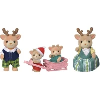 Poupée - SYLVANIAN FAMILIES - La famille Renne - Blanc - Mixte - 5692(m-1)