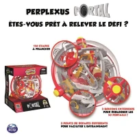 Perplexus Portal Labyrinthe 3D - SPIN MASTER - 150 Défis, 50 Portails et 3 Boutons(m-5)