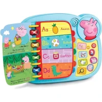 Livre-Jeu Educatif VTECH - Peppa Pig - Sons amusants - 14 pages d'histoires et de jeux(m-3)