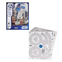 Star Wars - R2-D2 Star Wars - Maquette 4D a construire - 28 cm(m-6)