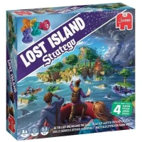 STRATEGO LOST ISLAND - Jeu de stratégie - DUJARDIN - Trouvez le drapeau caché avant qu'il ne disparaisse !(m-1)