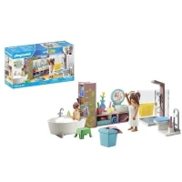 PLAYMOBIL 71611 Salle de bains avec douche et baignoire, My Life, Maison d'architecte, 55 pieces, Des 4 ans(m-4)