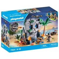 PLAYMOBIL 71531 Ile au trésor pirate et monstre marin - Les pirates(m-1)