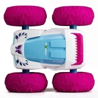 Voiture télécommandée 360 Tornado rose a batterie - Exost - Défie tous les terrains a 360°(m-3)