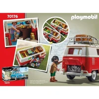 PLAYMOBIL 70176 Volkswagen T1 Combi, Classic cars, Adulte, Voiture de collection(m-3)