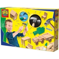 Atelier de menuiserie - SES CREATIVE - Kit complet - Jouets en bois(m-1)